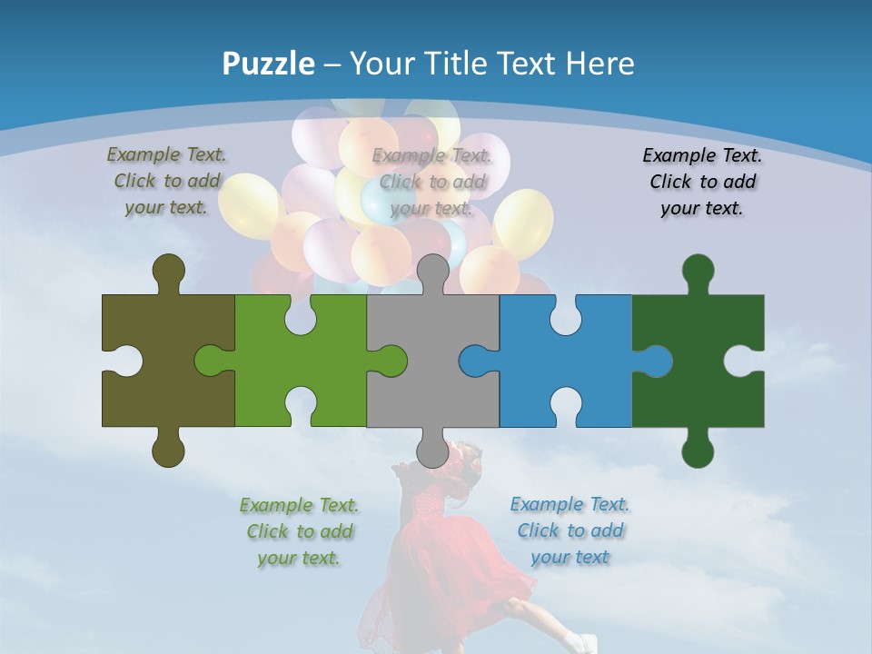 Grass Happiness Laughter PowerPoint Template