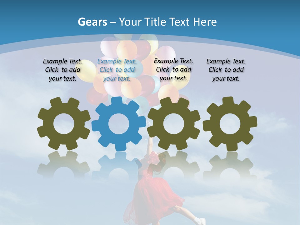 Grass Happiness Laughter PowerPoint Template