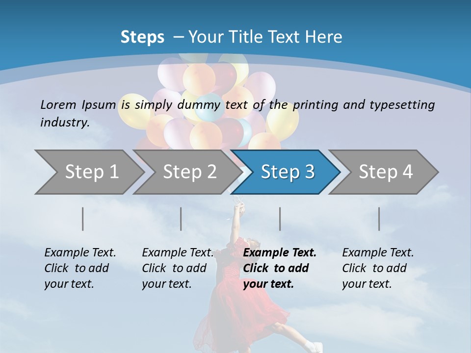 Grass Happiness Laughter PowerPoint Template