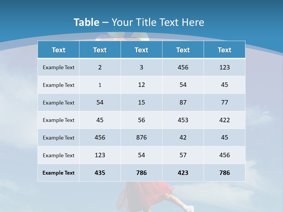 Grass Happiness Laughter PowerPoint Template