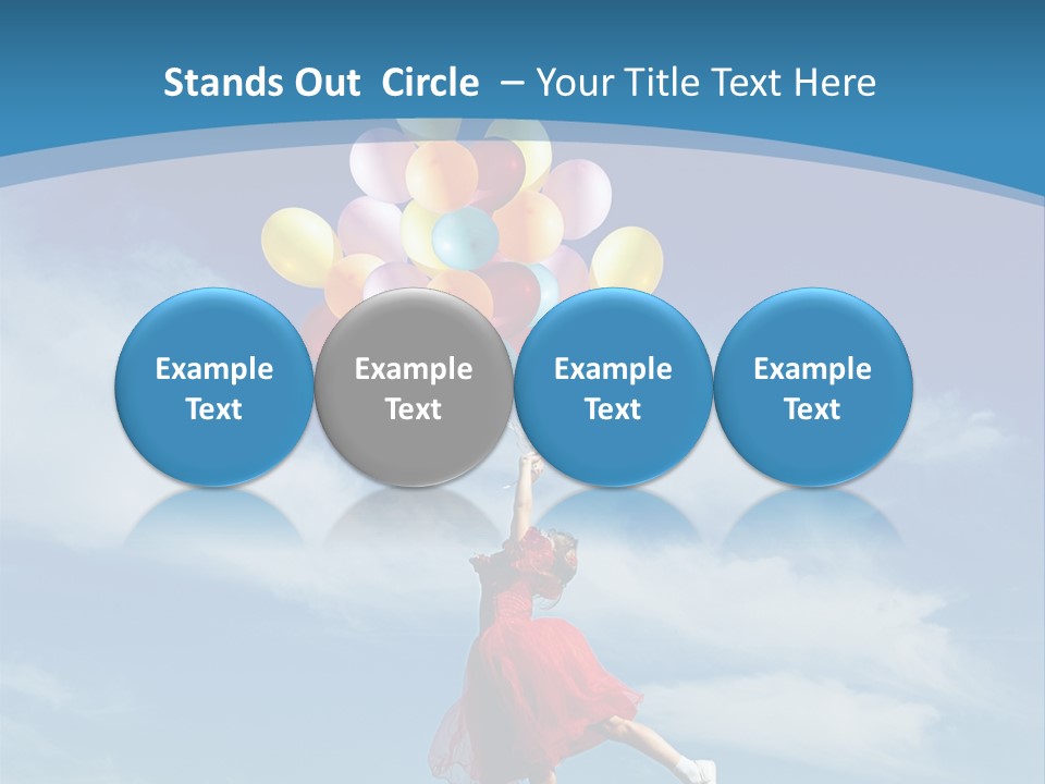 Grass Happiness Laughter PowerPoint Template