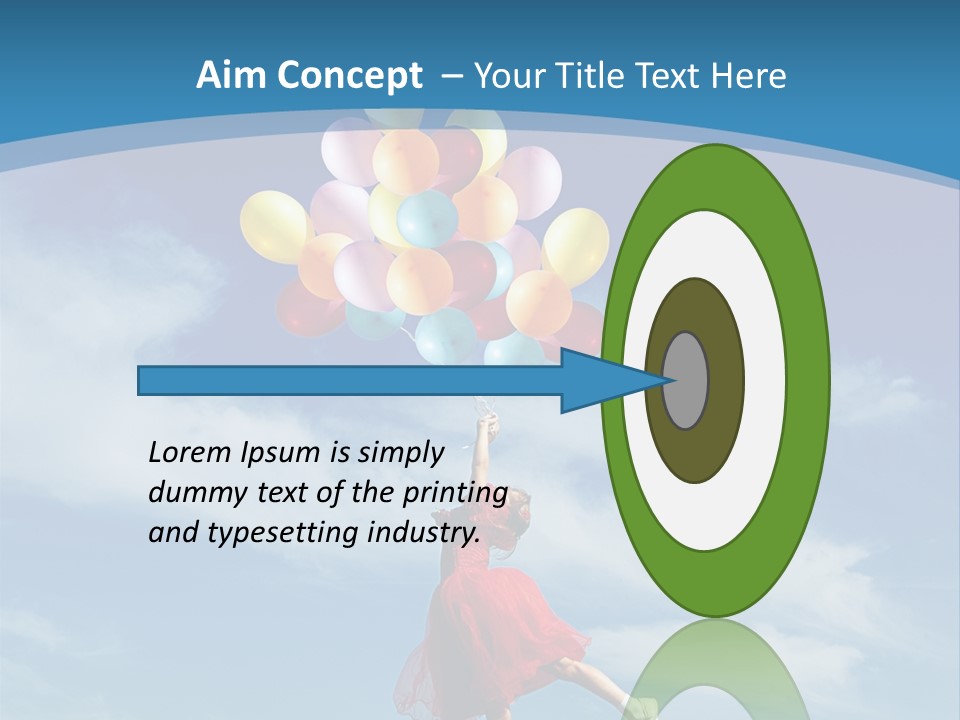 Grass Happiness Laughter PowerPoint Template