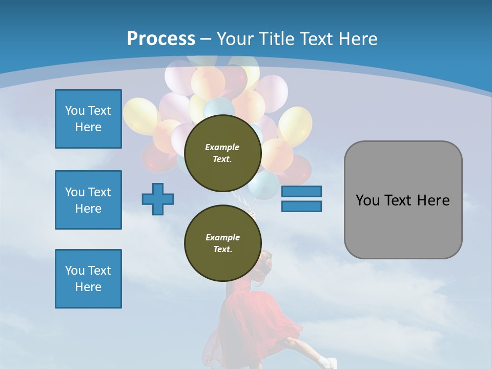 Grass Happiness Laughter PowerPoint Template