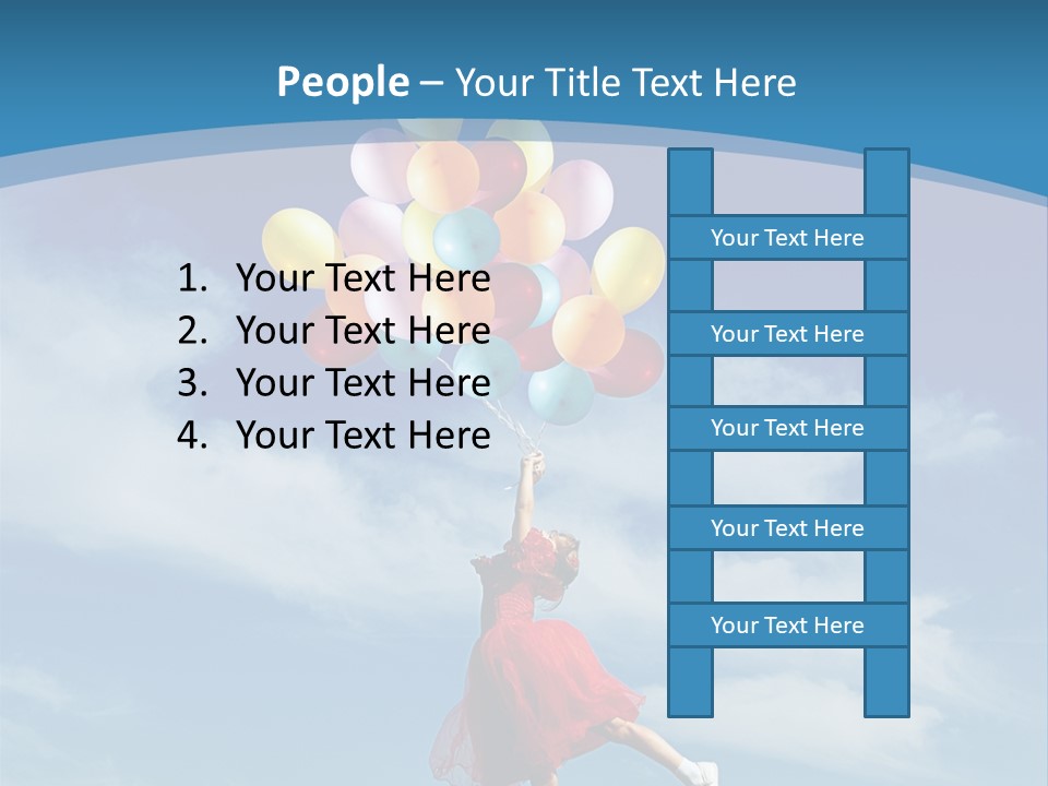 Grass Happiness Laughter PowerPoint Template