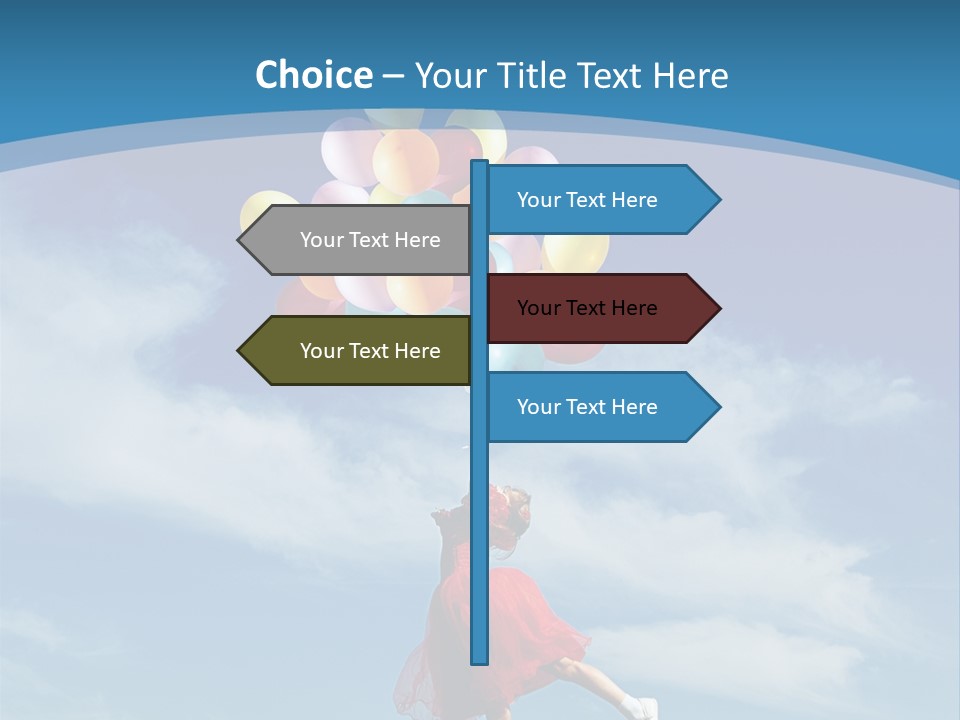Grass Happiness Laughter PowerPoint Template
