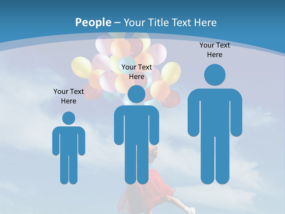 Grass Happiness Laughter PowerPoint Template