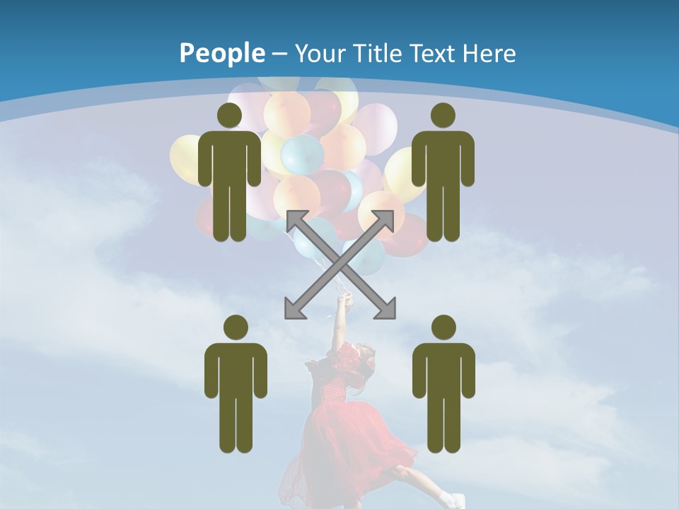 Grass Happiness Laughter PowerPoint Template