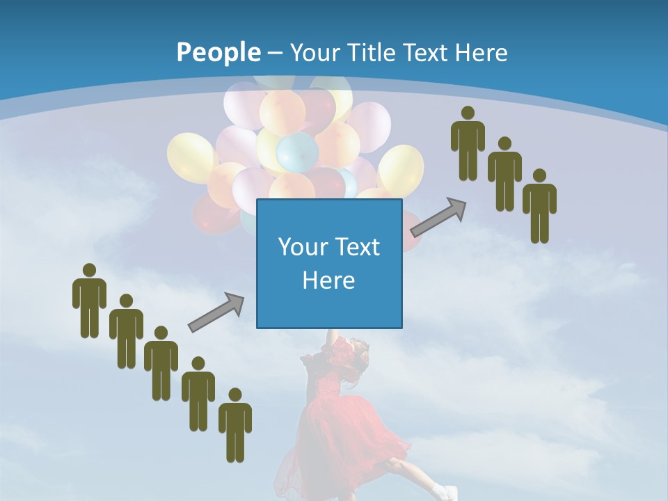 Grass Happiness Laughter PowerPoint Template