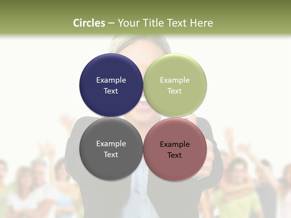 Person Woman Businessman PowerPoint Template