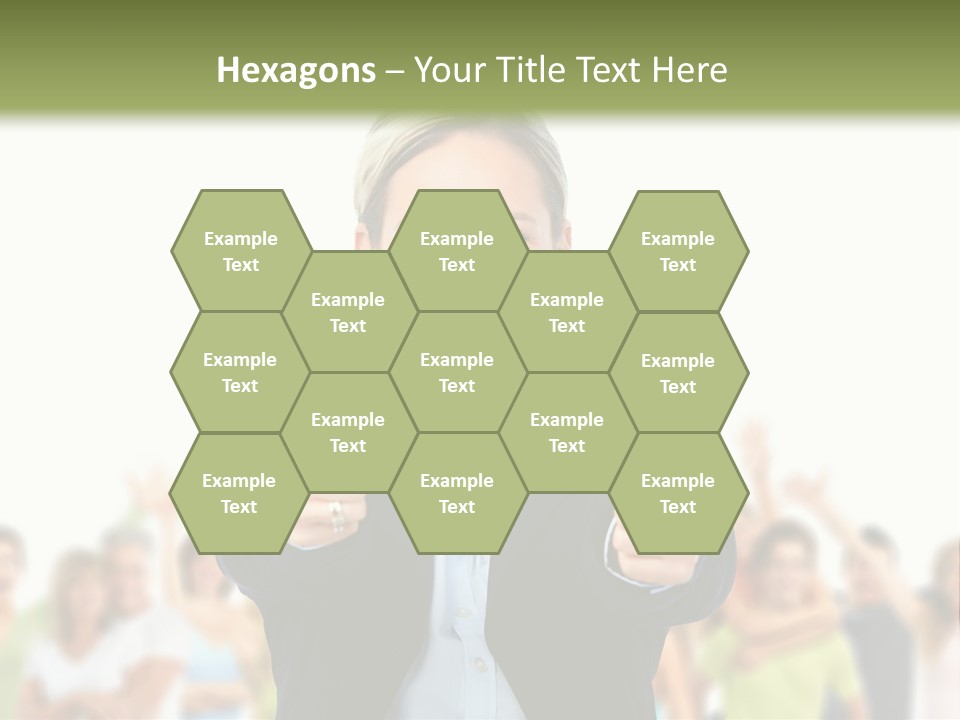 Person Woman Businessman PowerPoint Template