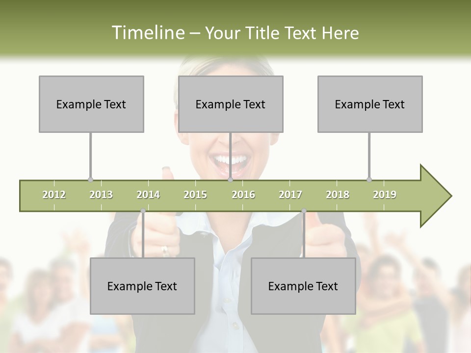 Person Woman Businessman PowerPoint Template