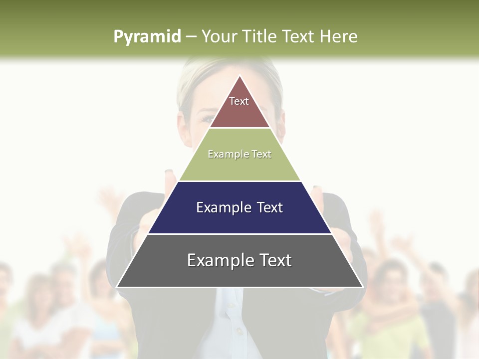 Person Woman Businessman PowerPoint Template