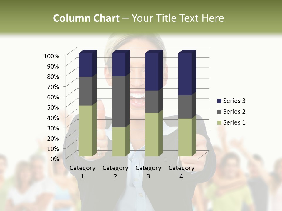 Person Woman Businessman PowerPoint Template