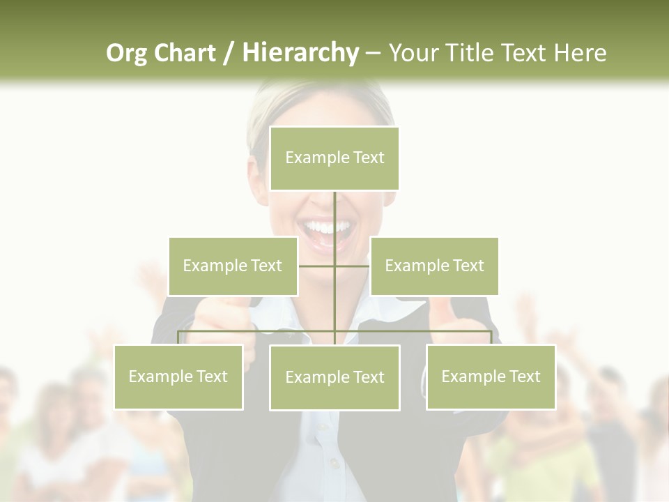 Person Woman Businessman PowerPoint Template
