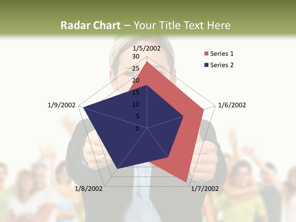 Person Woman Businessman PowerPoint Template