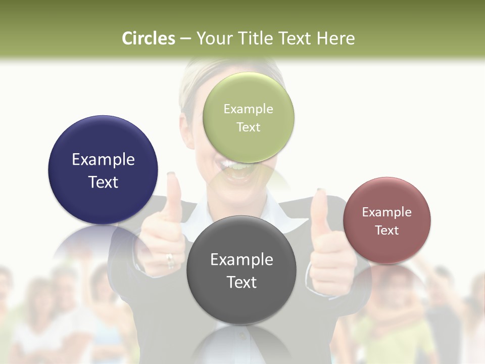 Person Woman Businessman PowerPoint Template