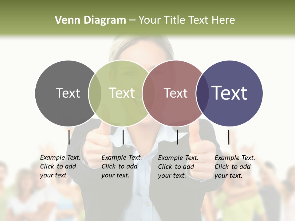 Person Woman Businessman PowerPoint Template