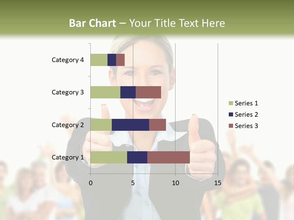 Person Woman Businessman PowerPoint Template