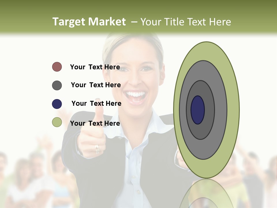 Person Woman Businessman PowerPoint Template