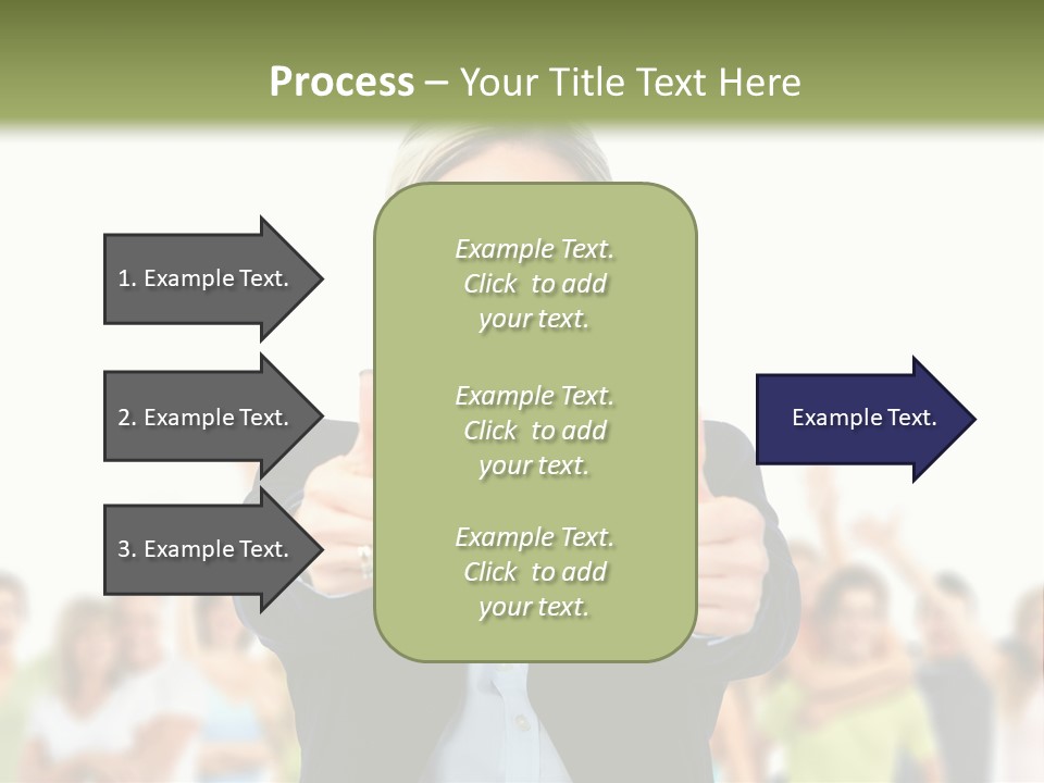 Person Woman Businessman PowerPoint Template