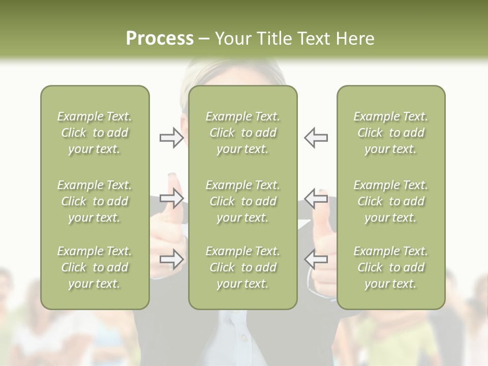 Person Woman Businessman PowerPoint Template