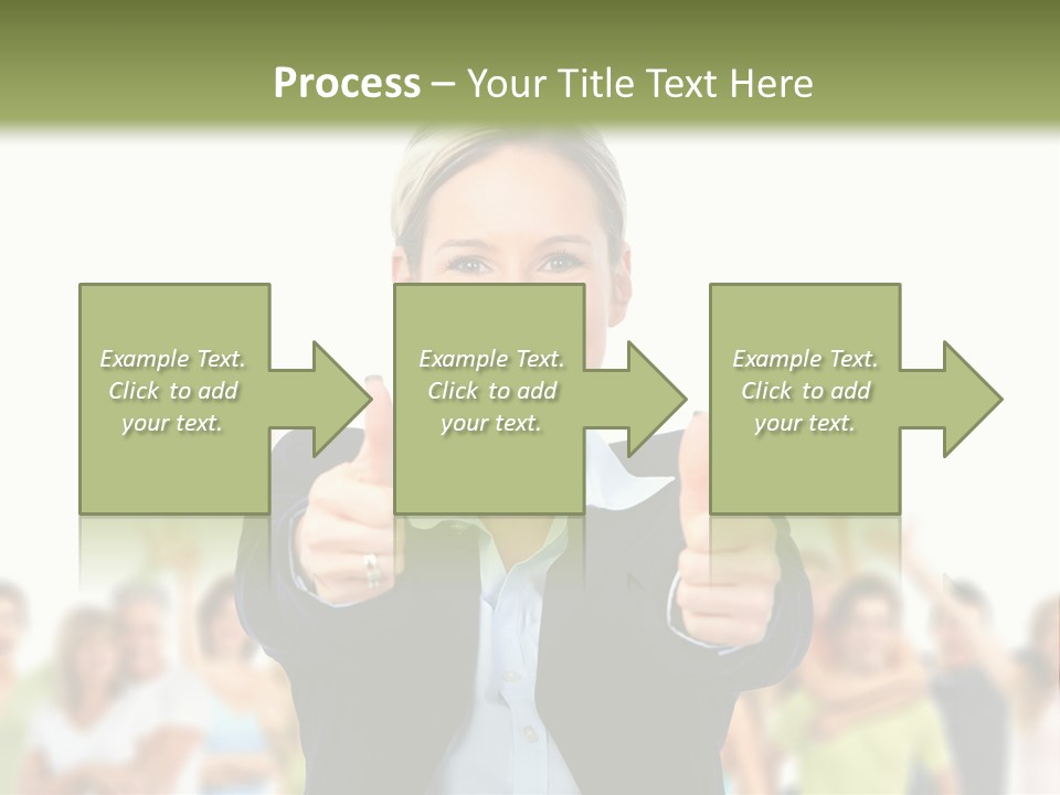 Person Woman Businessman PowerPoint Template