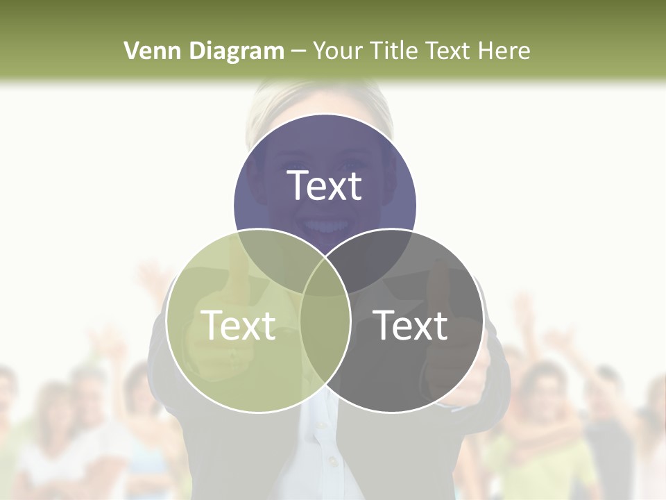 Person Woman Businessman PowerPoint Template