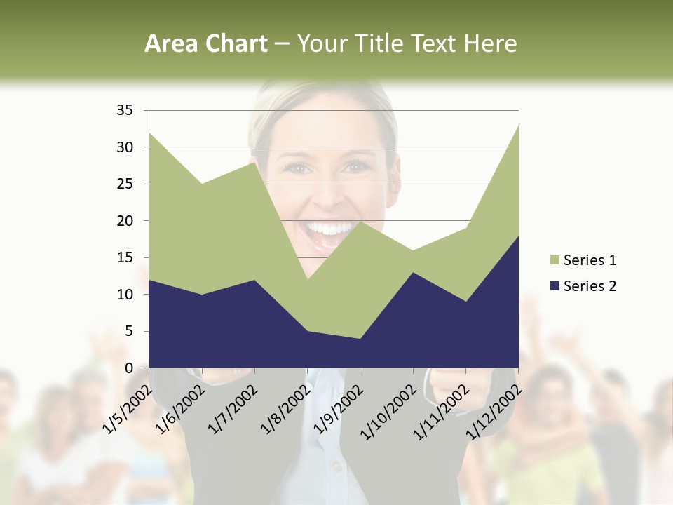 Person Woman Businessman PowerPoint Template