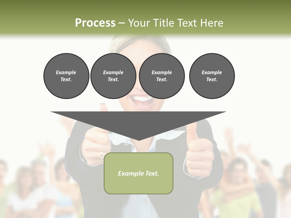 Person Woman Businessman PowerPoint Template