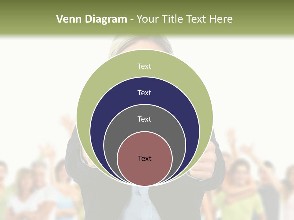 Person Woman Businessman PowerPoint Template