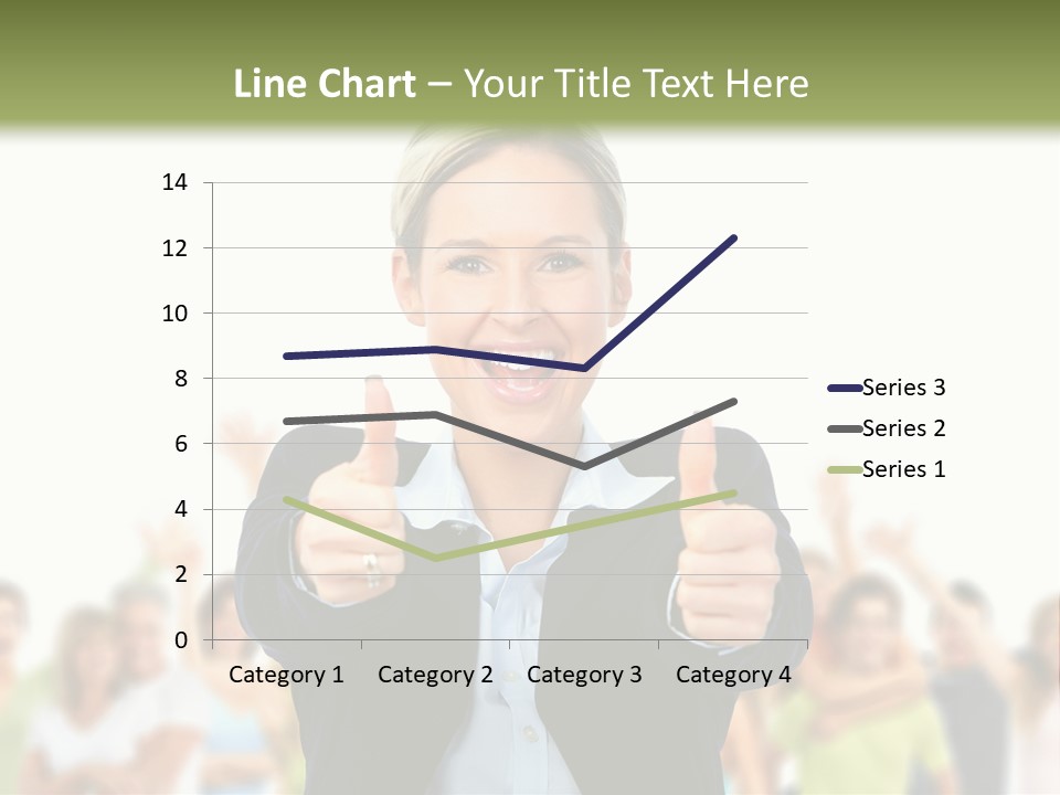 Person Woman Businessman PowerPoint Template