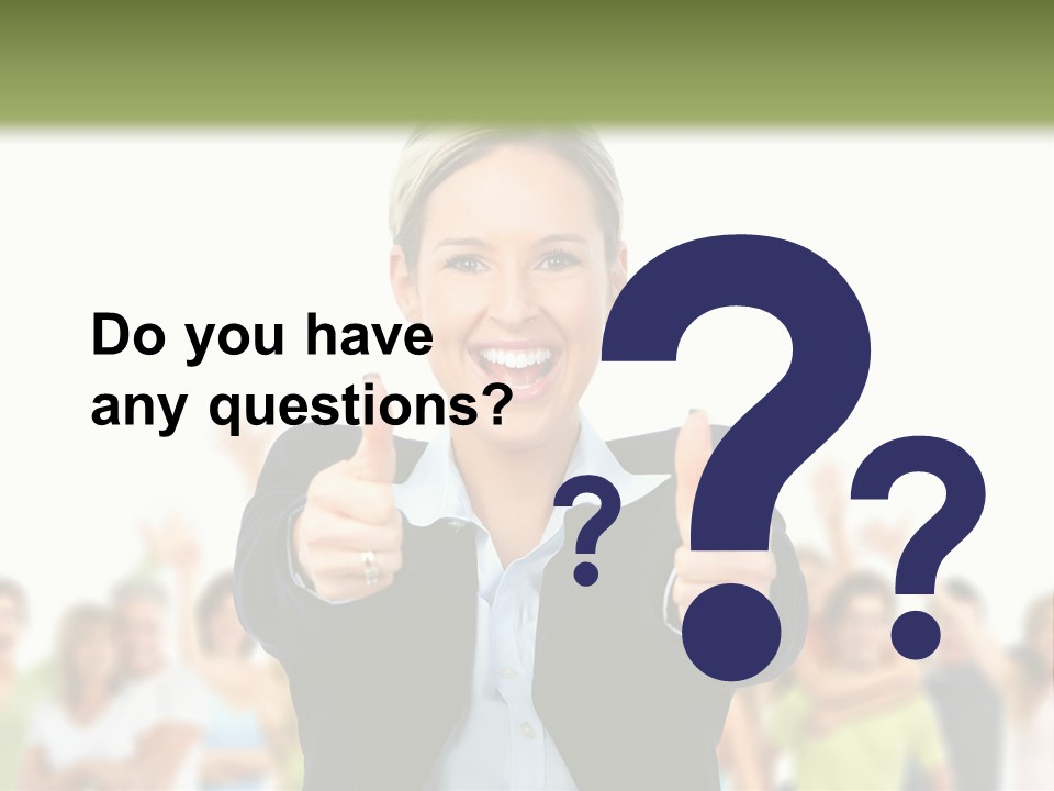 Person Woman Businessman PowerPoint Template