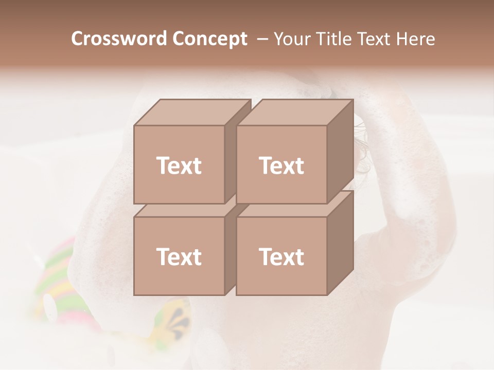 Girl Portrait One PowerPoint Template