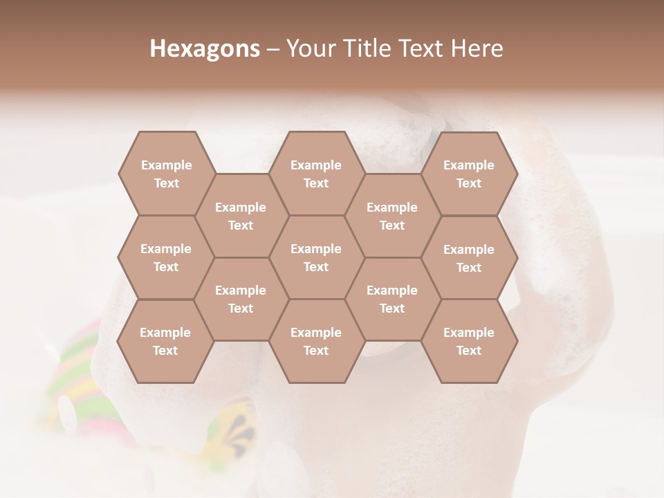 Girl Portrait One PowerPoint Template