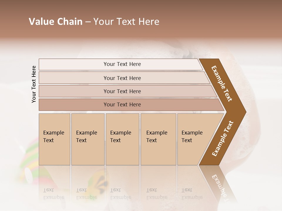 Girl Portrait One PowerPoint Template