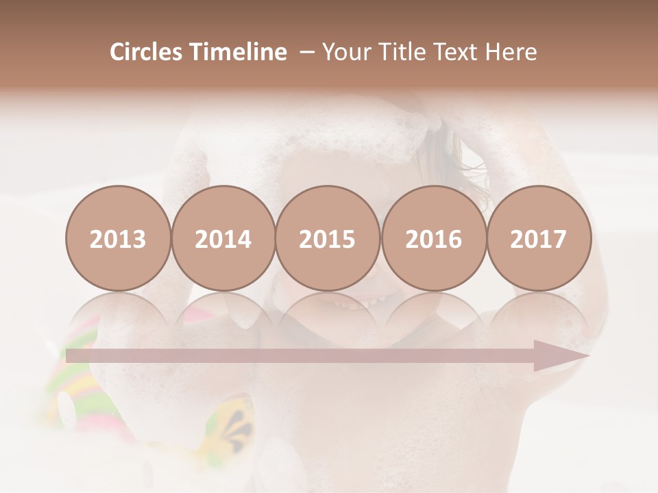 Girl Portrait One PowerPoint Template