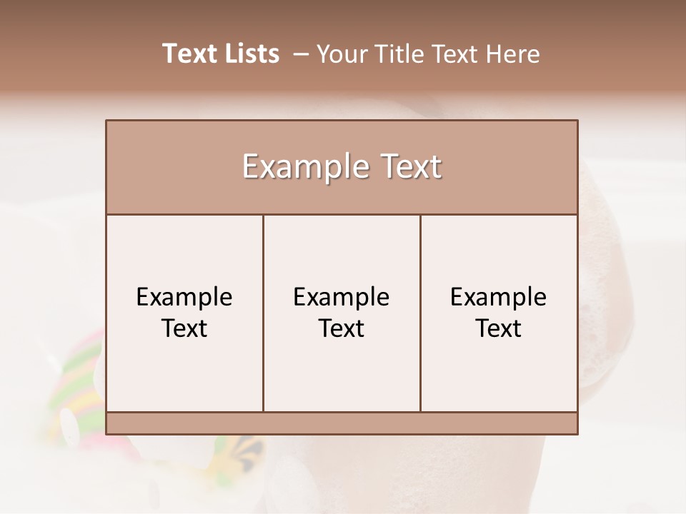 Girl Portrait One PowerPoint Template