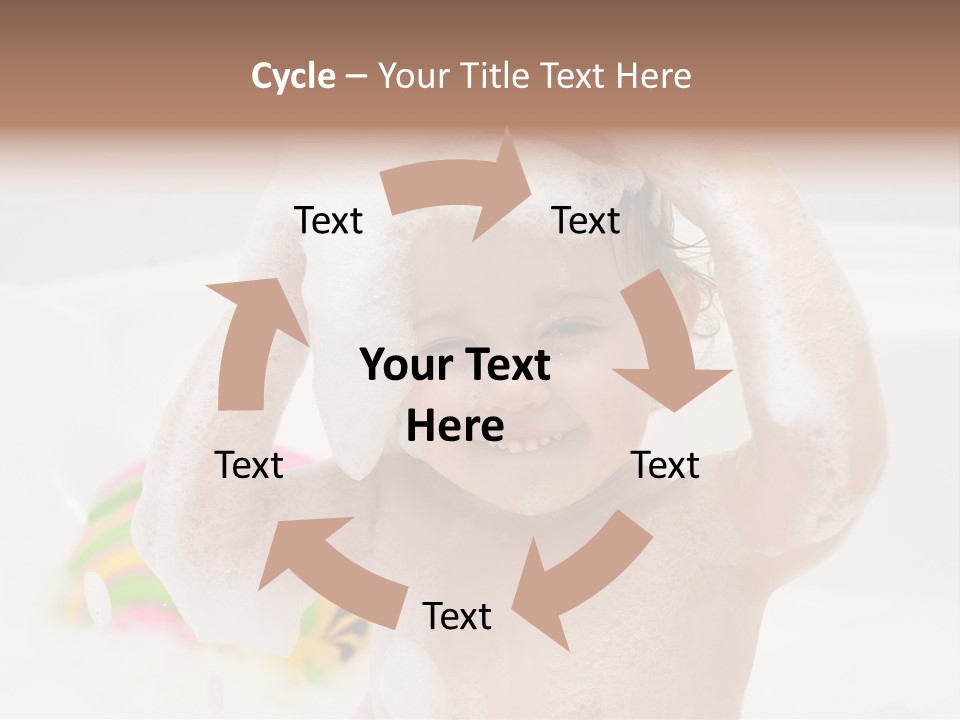 Girl Portrait One PowerPoint Template