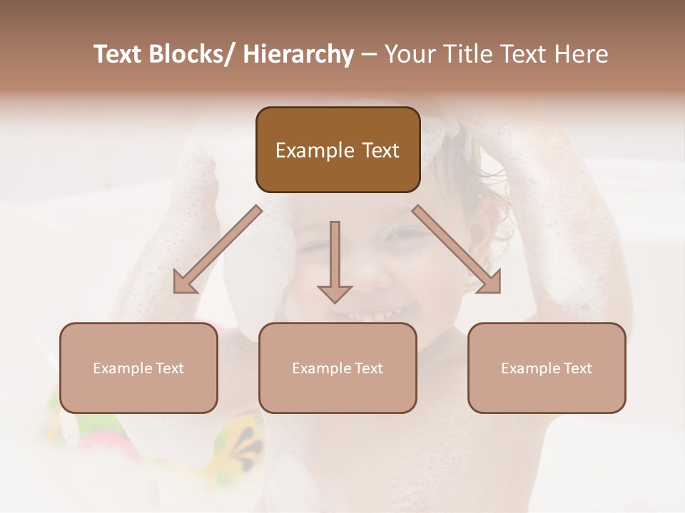 Girl Portrait One PowerPoint Template