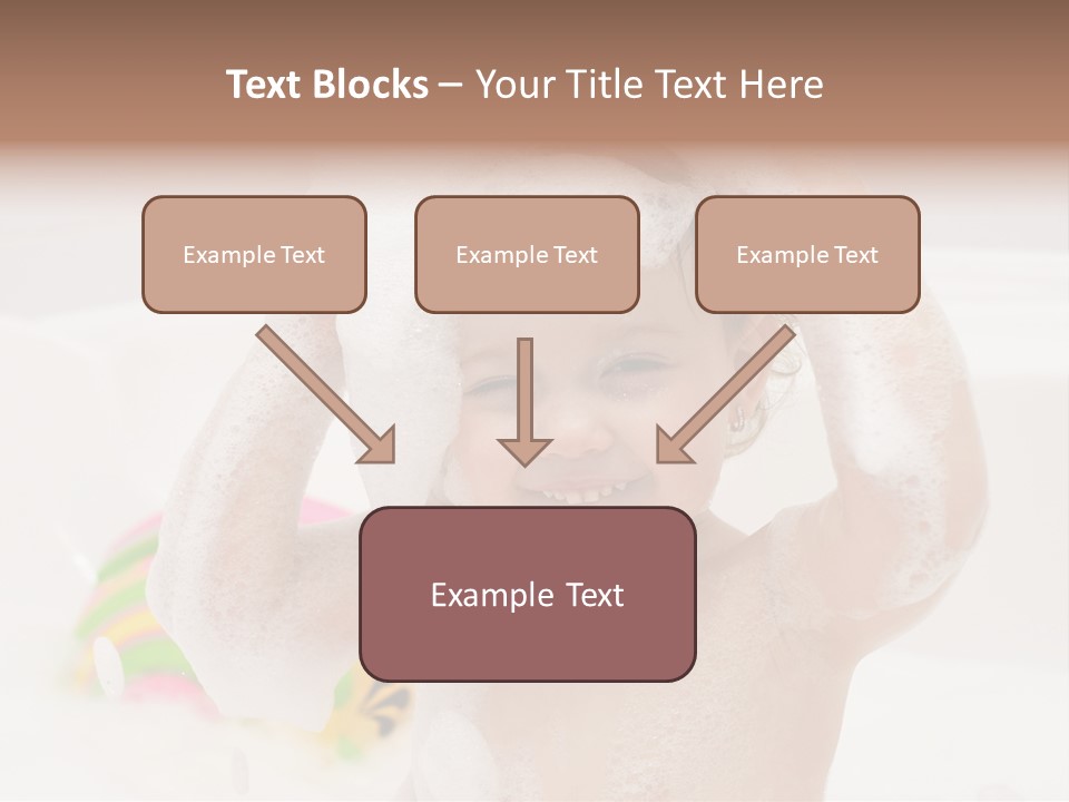 Girl Portrait One PowerPoint Template