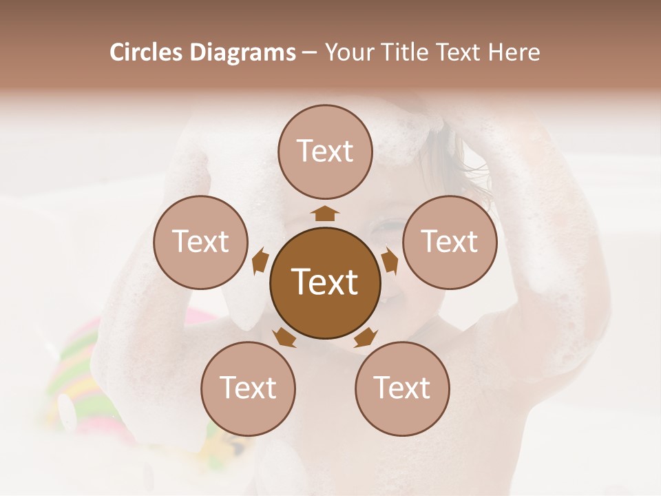 Girl Portrait One PowerPoint Template