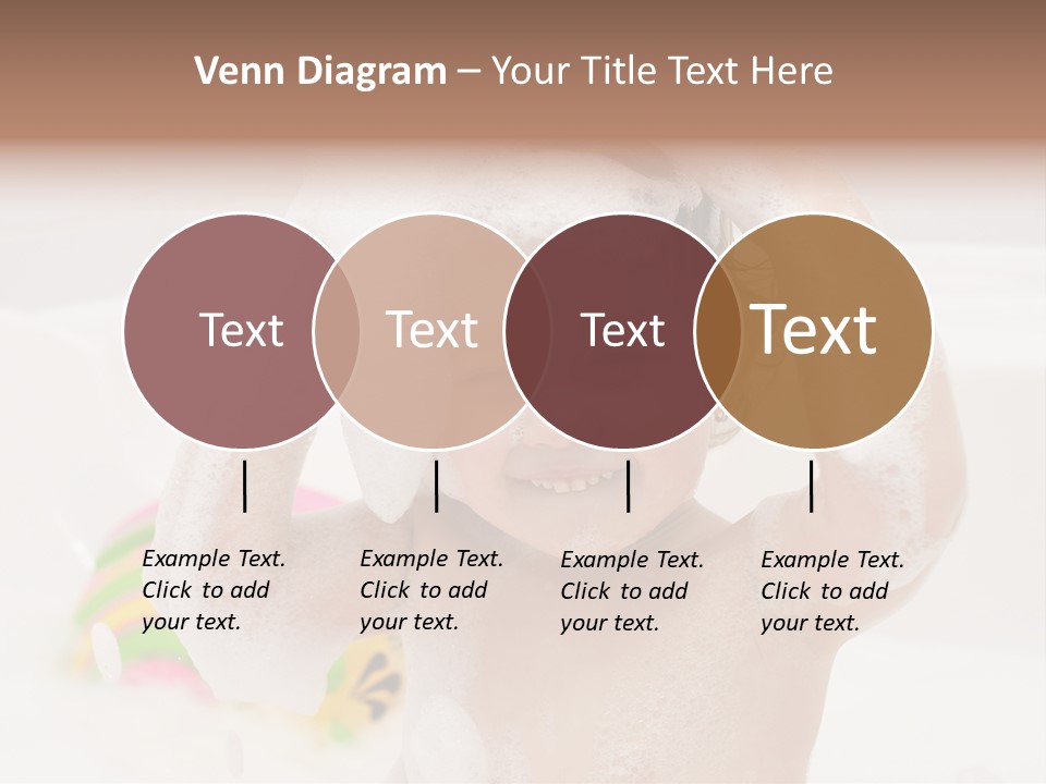 Girl Portrait One PowerPoint Template