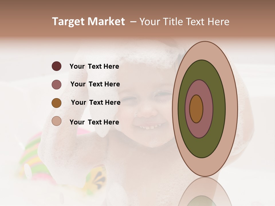 Girl Portrait One PowerPoint Template