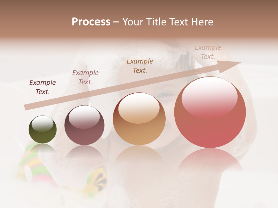 Girl Portrait One PowerPoint Template