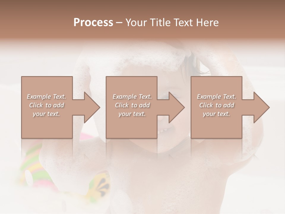 Girl Portrait One PowerPoint Template