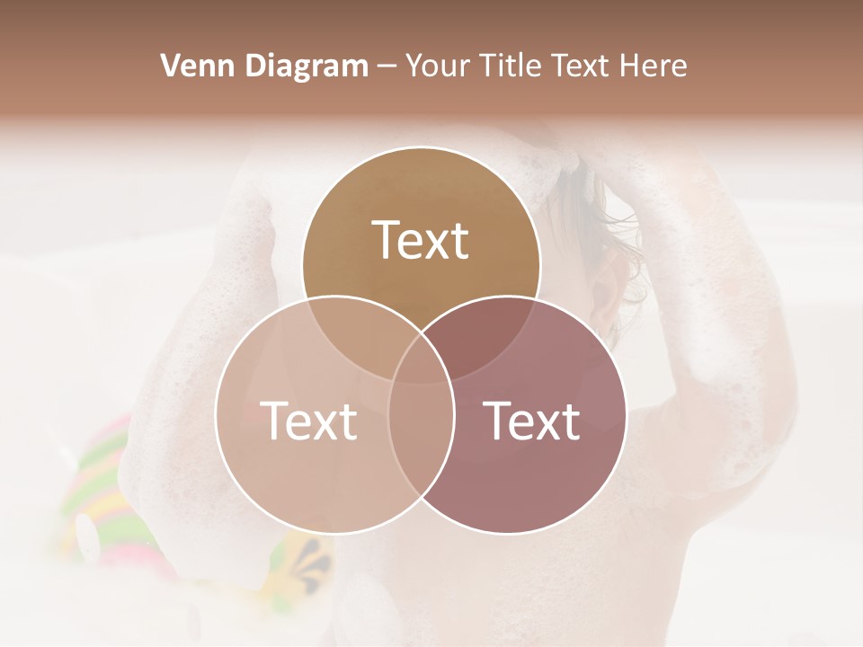 Girl Portrait One PowerPoint Template