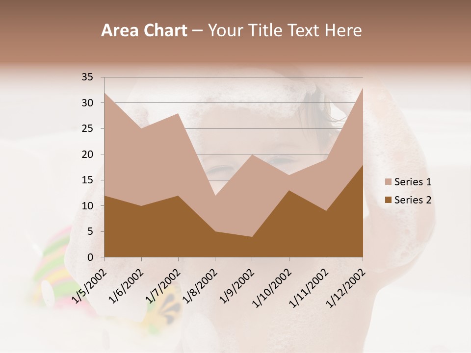 Girl Portrait One PowerPoint Template