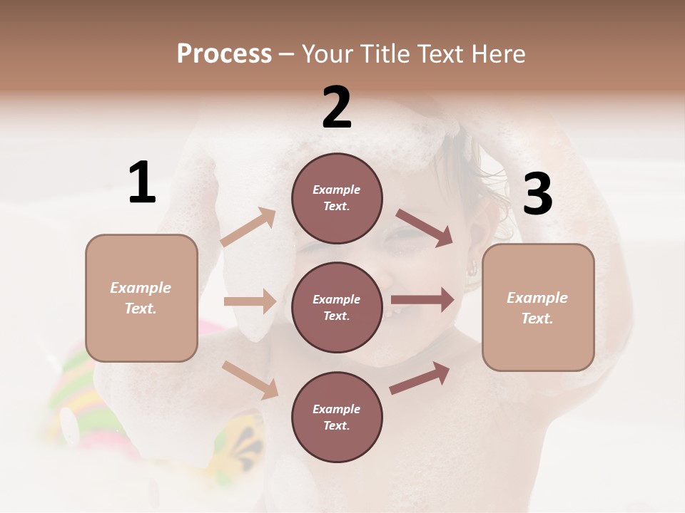 Girl Portrait One PowerPoint Template