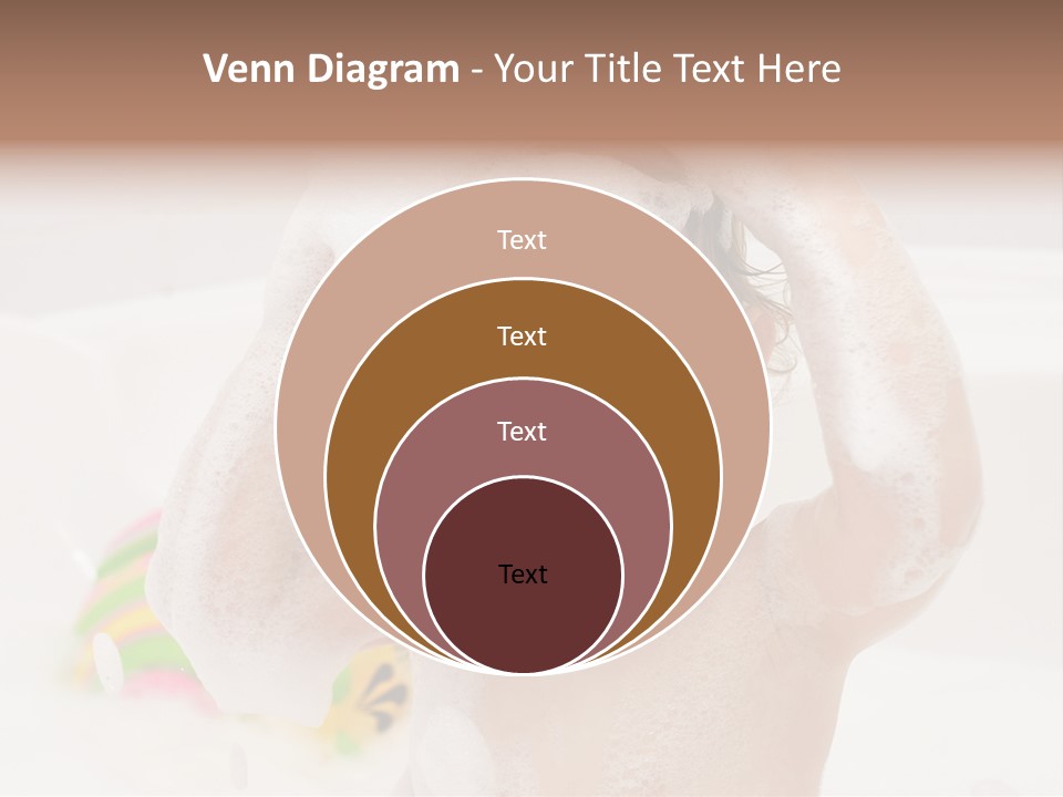 Girl Portrait One PowerPoint Template