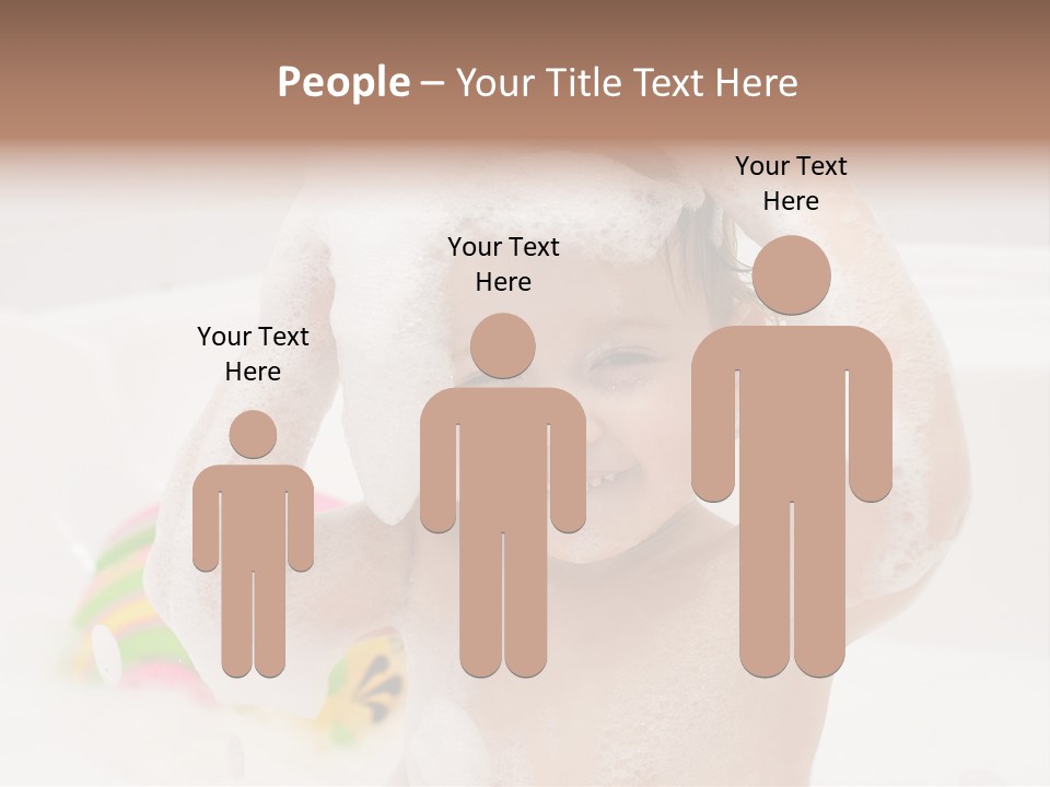 Girl Portrait One PowerPoint Template